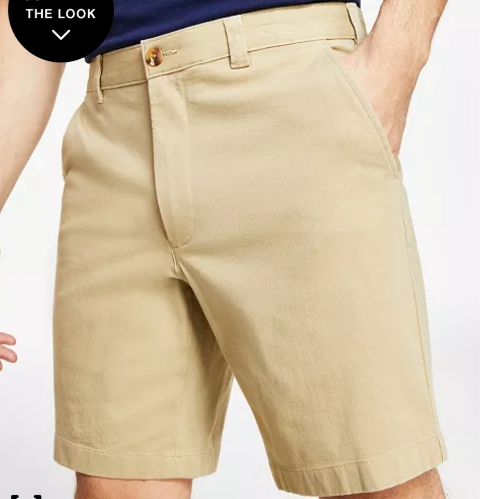 Club Room Chino Shorts Khaki